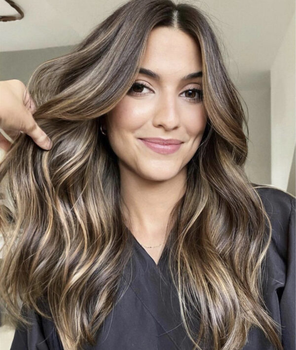 the balayage technique with Botox technology